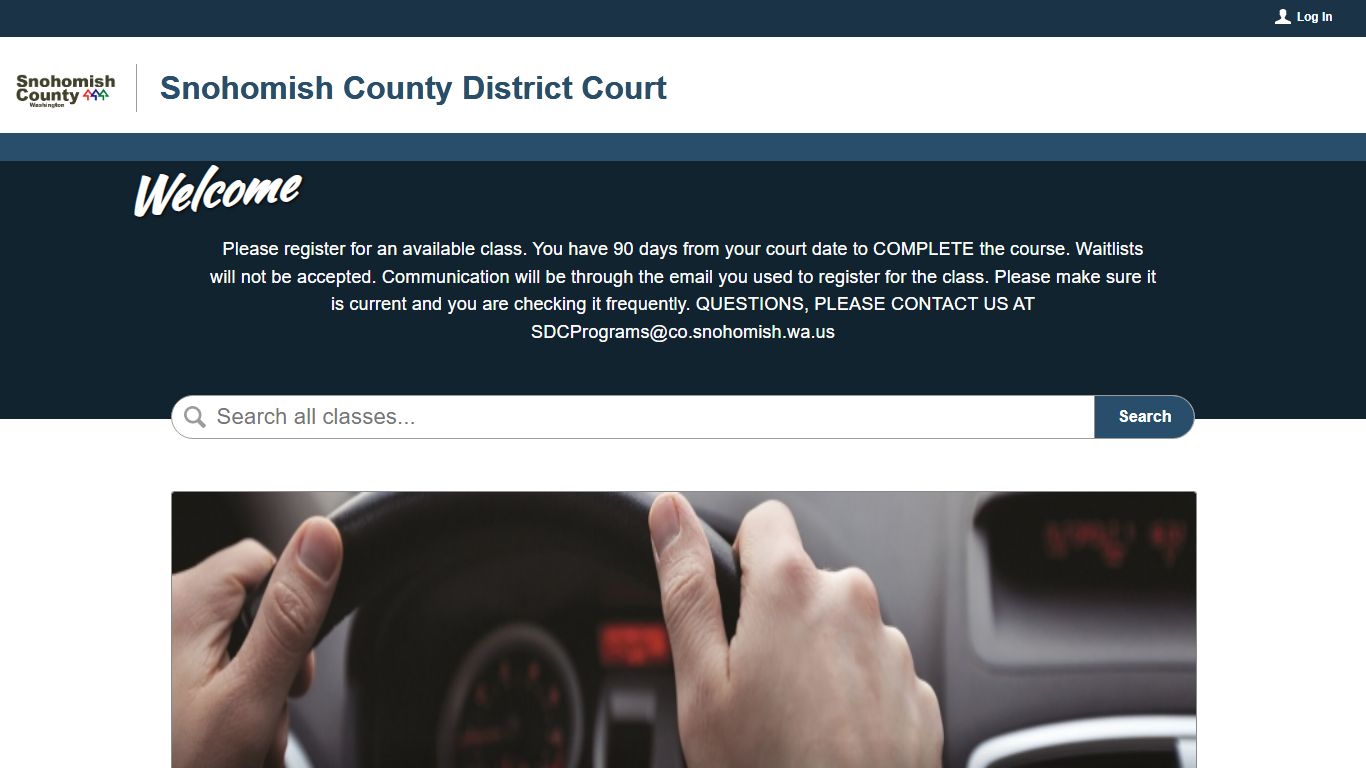 Snohomish County District Court Classes - CourseStorm